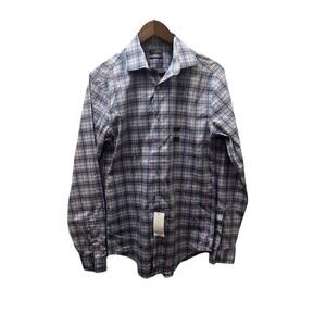 Van Heusen Flex  Blue Violet Long Sleeve Dress Shirt Size Small​